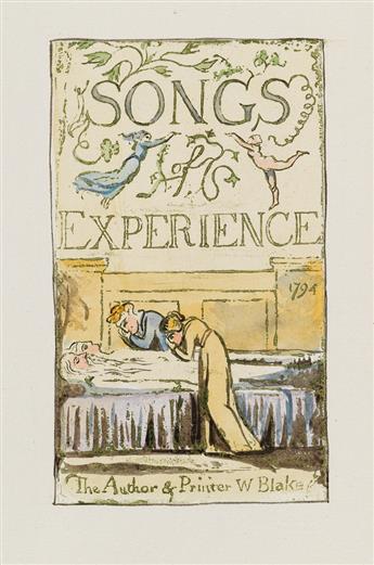 BLAKE, WILLIAM. Songs of Experience by William Blake 1757-1827.